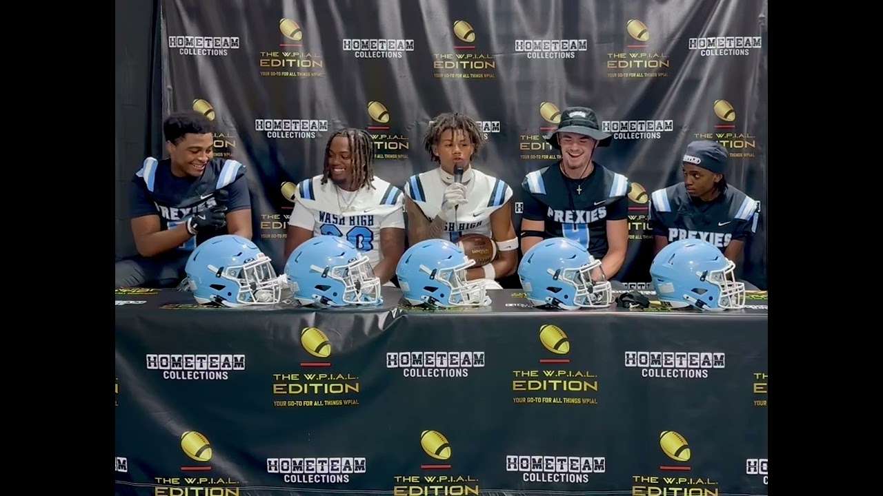 Washington Prexies - The WPIAL Edition Media Day