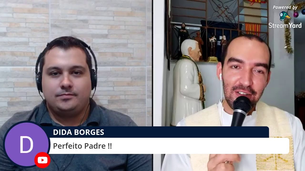 Bate Papo com o padre - 21h