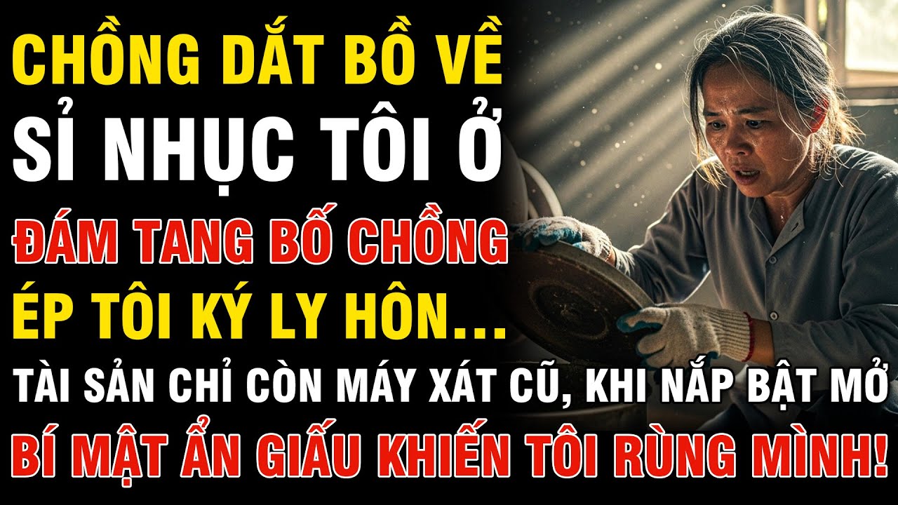 Chồng Dắt Bồ Sỉ Nhục Vợ Giữa Đám Tang Bố Chồng, Ép Ký Ly Hôn Tay Trắng... Chữ Ký Kích Hoạt Di Chúc!