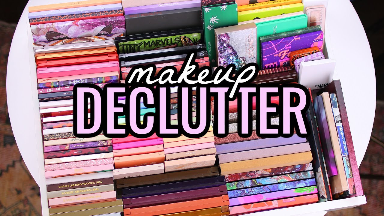 EYESHADOW PALETTE DECLUTTER 2021! PART 1