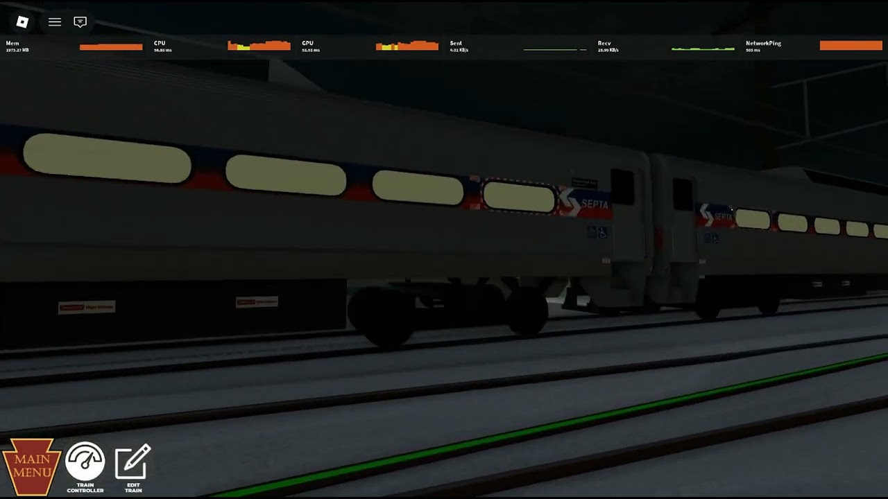 SEPTA Silverliner IV passing through. | Roblox