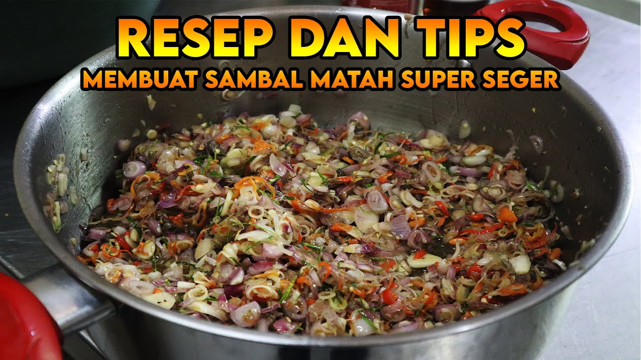 RESEP TONGKOL SAMBAL MATAH SPESIAL !!!