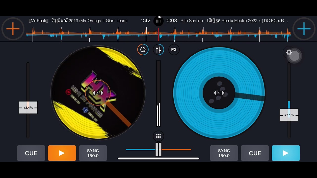 រៀនចូលភ្លេង(Cross Dj)បងប្អូនល្អRemix ❤️🍇🎭🎶