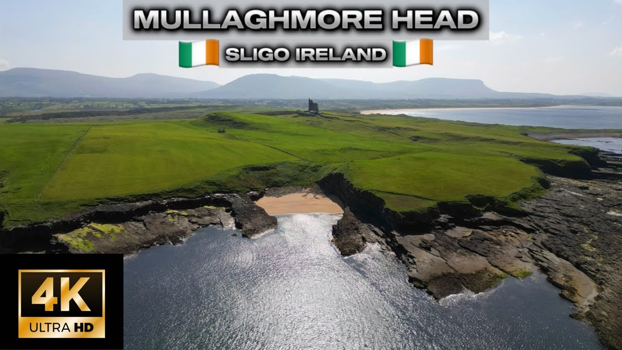 Mullaghmore Head County Sligo Ireland DJI Mini3 Pro 4k 30fps Cinematic Film Wild Atlantic Way