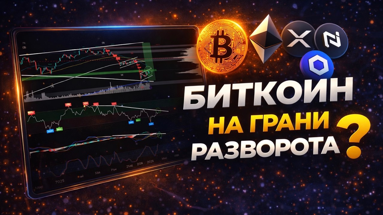 ⚪️ BTC и рынок крипты перед большим движением