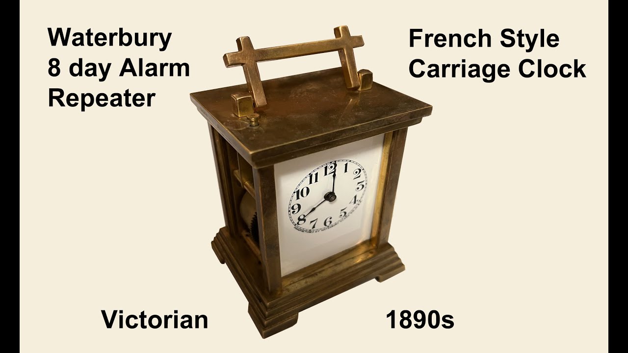 1891 Waterbury Repeater Alarm Clock for Richard from North Dakota #104