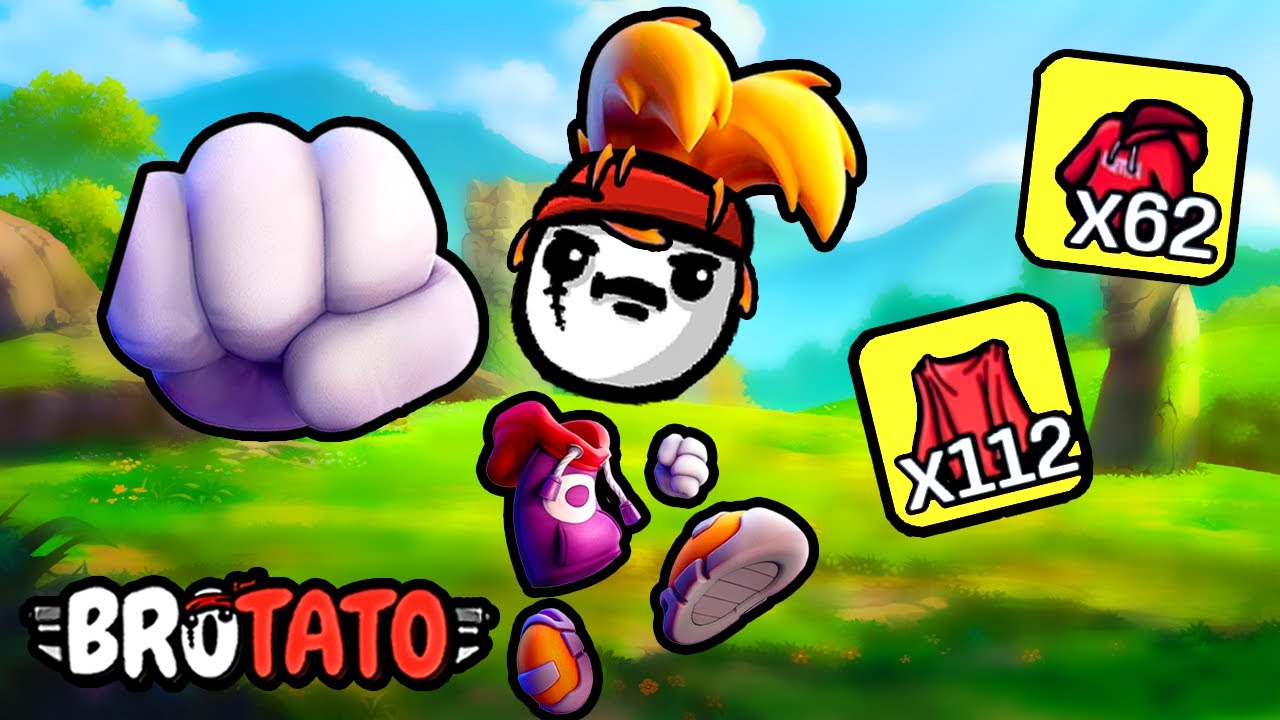 Throwing Punches Like Rayman! x112 Capes + x62 Retromation Hoodies! | Brotato