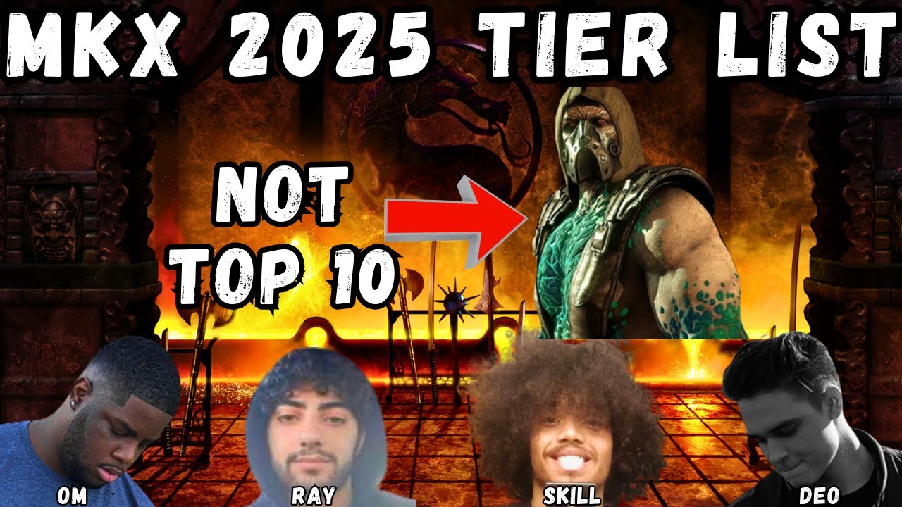 MKX 2025 TIER LIST ft. Deoxys, Raylakers, Zilla & Ominous! 🎤👀🔥