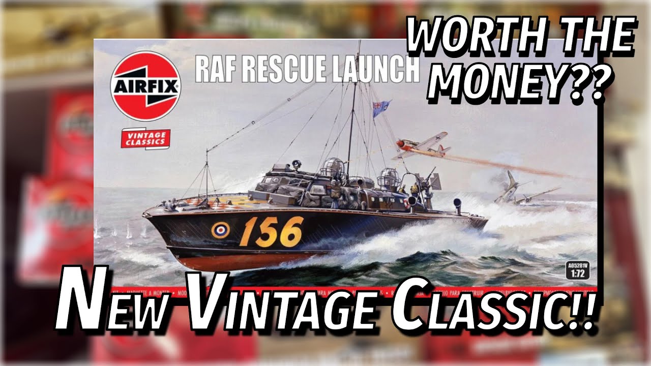 Is This Airfix RAF Rescue Launch WORTH It? | Vintage Classic