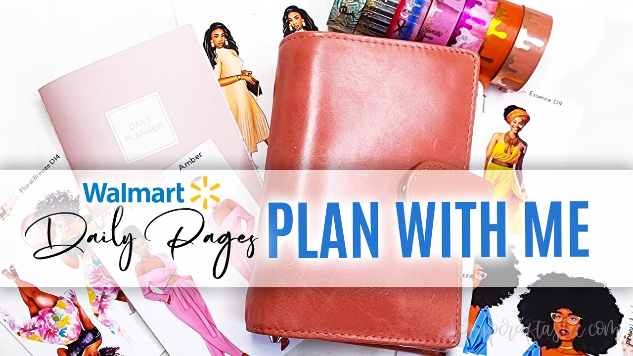How To Setup Daily Planner Pages in a Walmart Passport Notebook