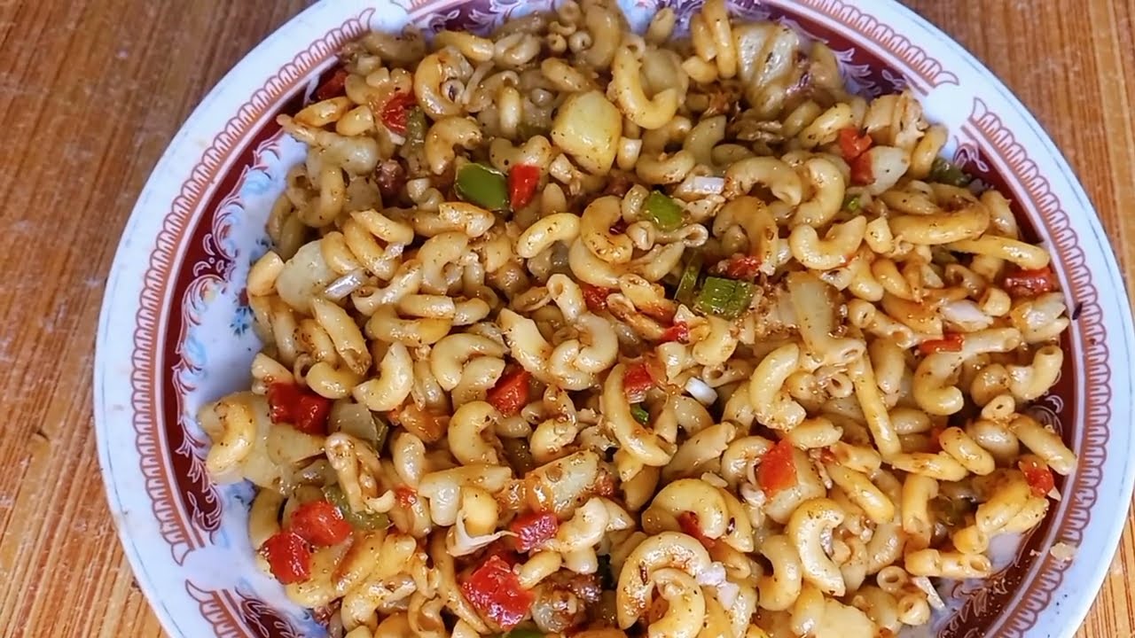 Ghar ki simple Vegetable Macaroni 😍No fancy sauce, sirf ghar ka taste 💛