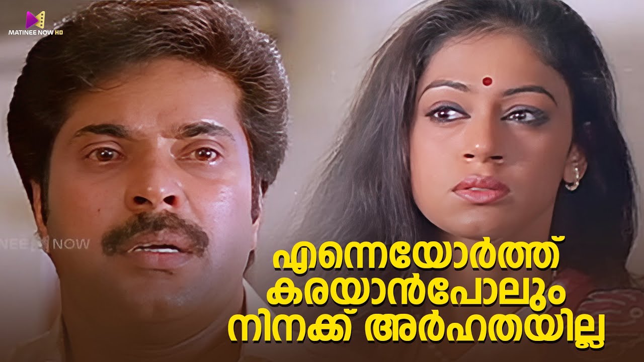 എന്നെയോർത്ത് കരയാൻപോലും നിനക്ക് അർഹതയില്ല | Hitler Malayalam Movie Comedy Scene |Mammotty |Shobhana