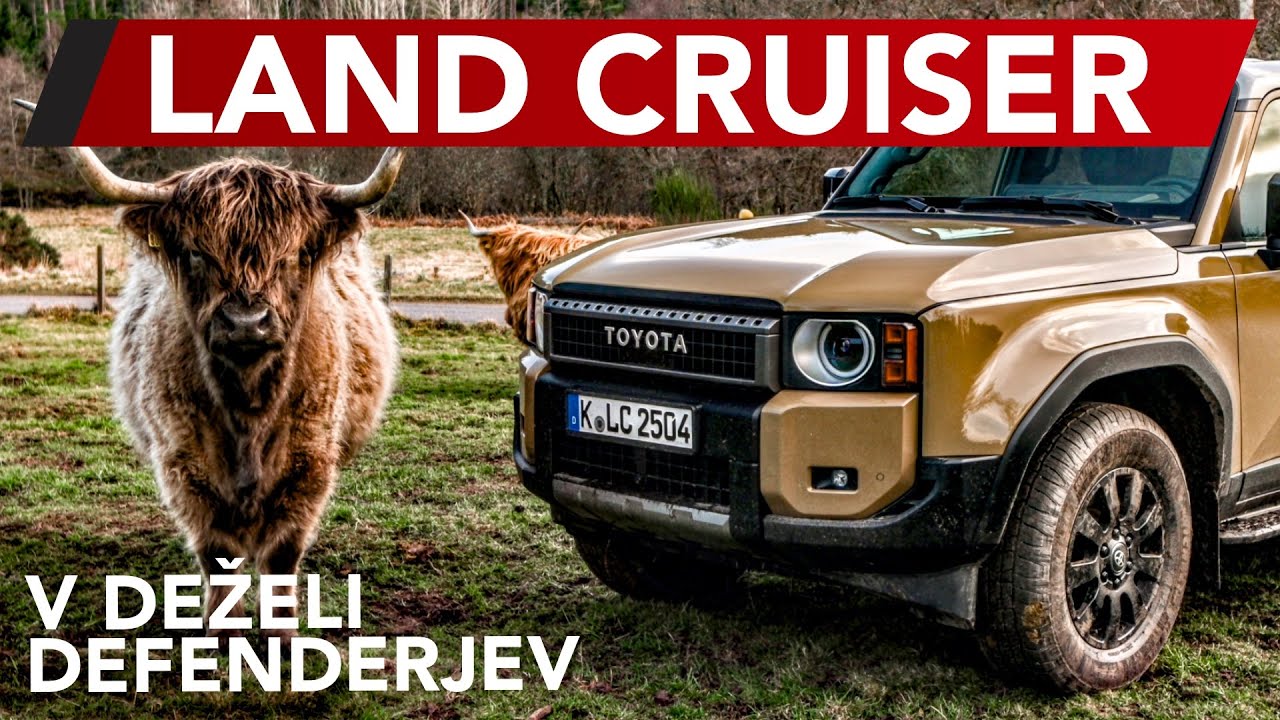Toyota Land Cruiser: &scaron;kotska brezpotja, defenderji, CRAWL in odporna goveda