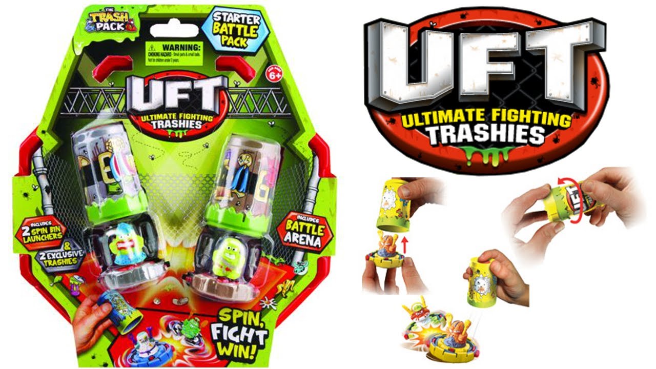Trash Pack UFT Battle Arena Review Unboxing, Ultimate Fighting Trashies