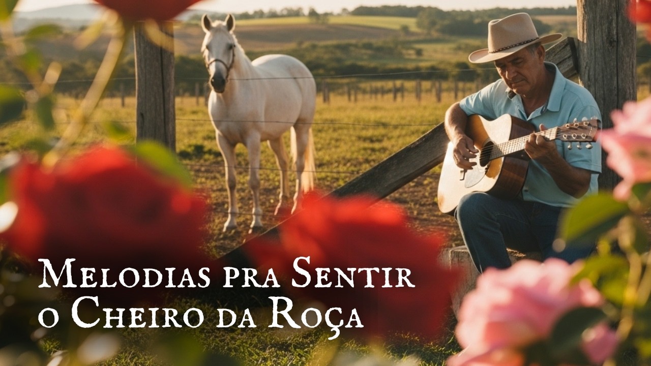 Músicas do Campo Relaxantes – Melodias pra Sentir o Cheiro da Roça e o Abraço do Tempo Devagar