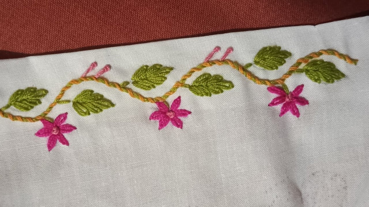 Beautiful viral big border line sewing 2026