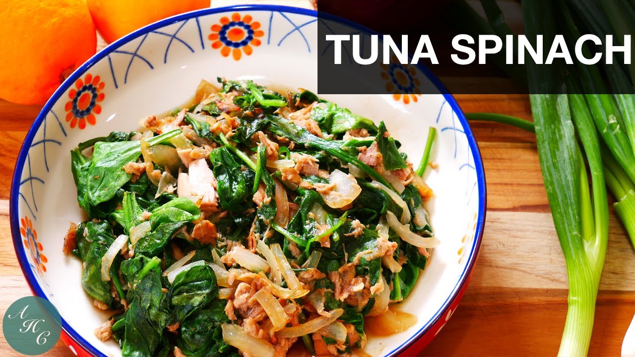 Tuna Spinach Easy Recipe | Stay Home Recipe
