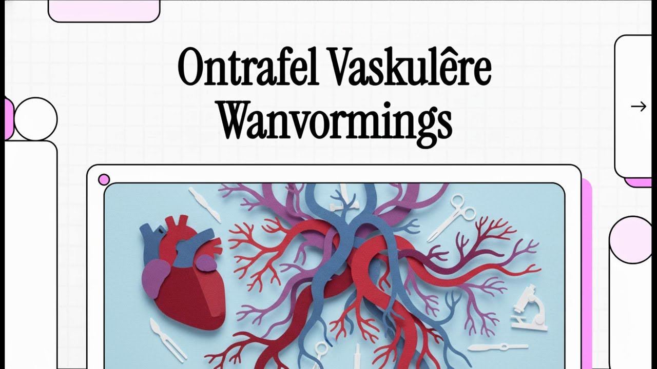 171 Ontrafel Vaskulêre Wanvormings   Chirurgie