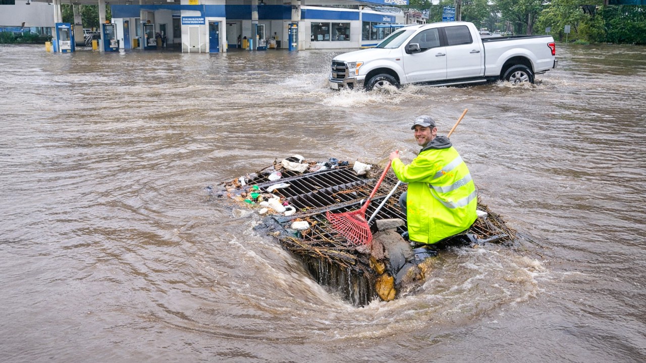 Street Flood Disaster Solved by Opening One Drain