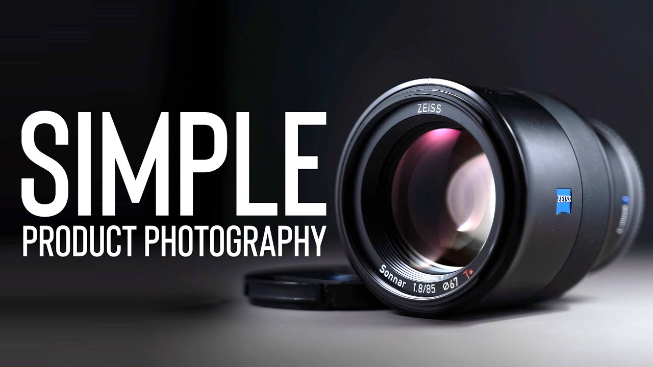 SIMPLE & PROFESSIONAL Product Photography AT HOME | ONE LIGHT & A PAPER