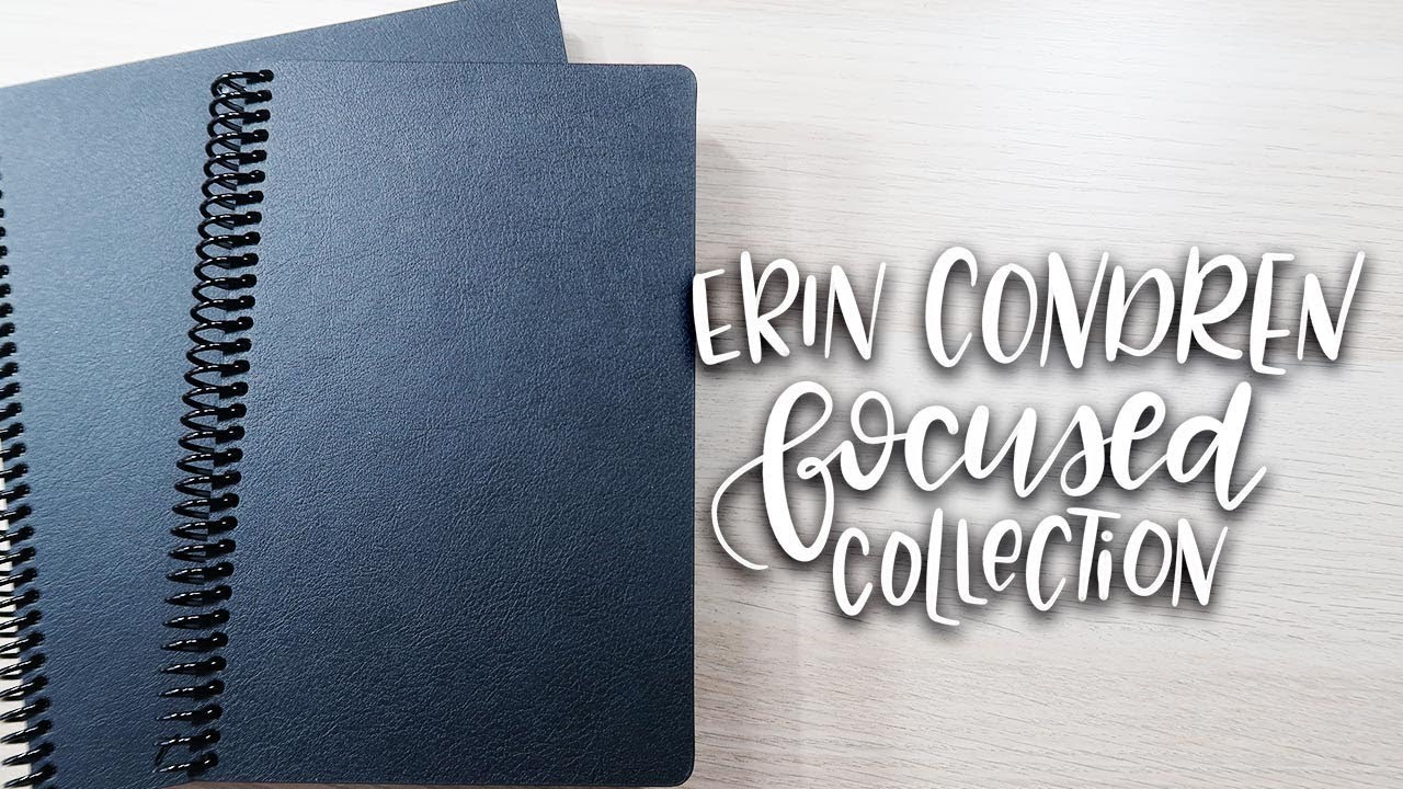 Erin Condren Focused Collection Review