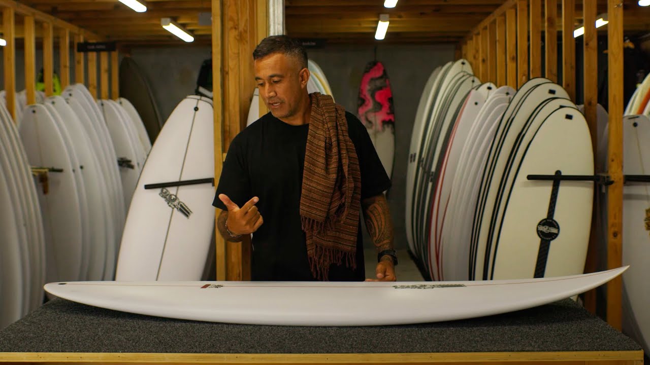 Want to order a surfboard like the pros? Buddha explains all on his Big Horse