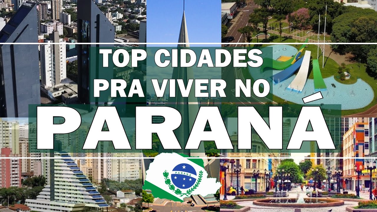 TOP 5 cidades pra viver no PARANÁ