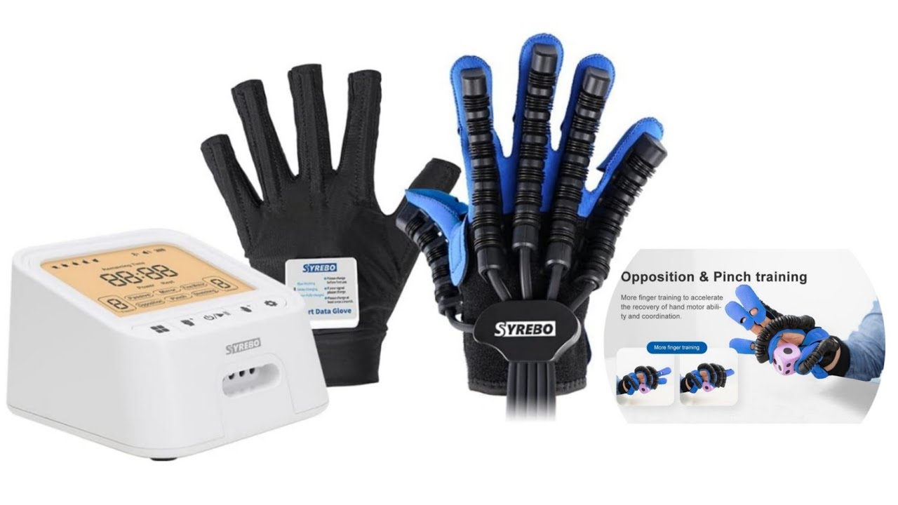 Robotic Hand Gloves Uses Physiotherapy Rehab Hand Exerciser (HCD00990) #physiotherapy