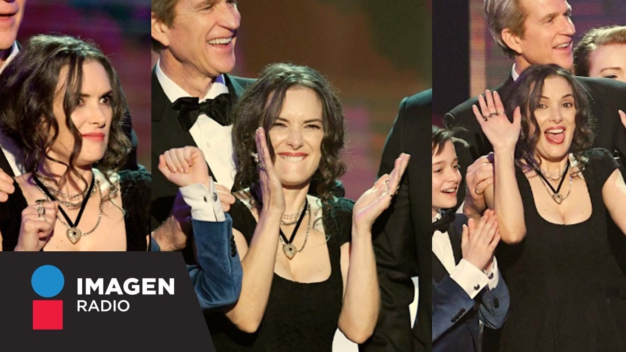 Extrañas caras de Winona Ryder se roban el show en los SAG Awards / ¡Qué la Fernanda!