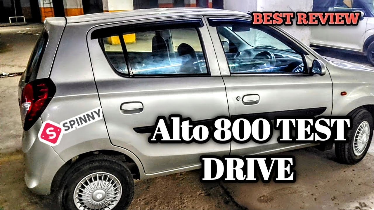 Alto 800 test drive | spinny| best second hand car in budget| spinny pe alto 800 ka acha review