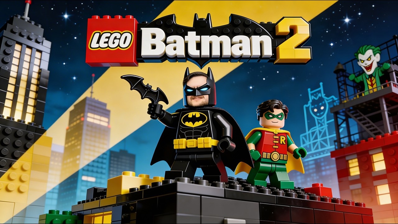 Ja Sem Netoperek i ratujemy Gotham przed Zgrywusem | Lego Batman 2 DC Super Heroes #1