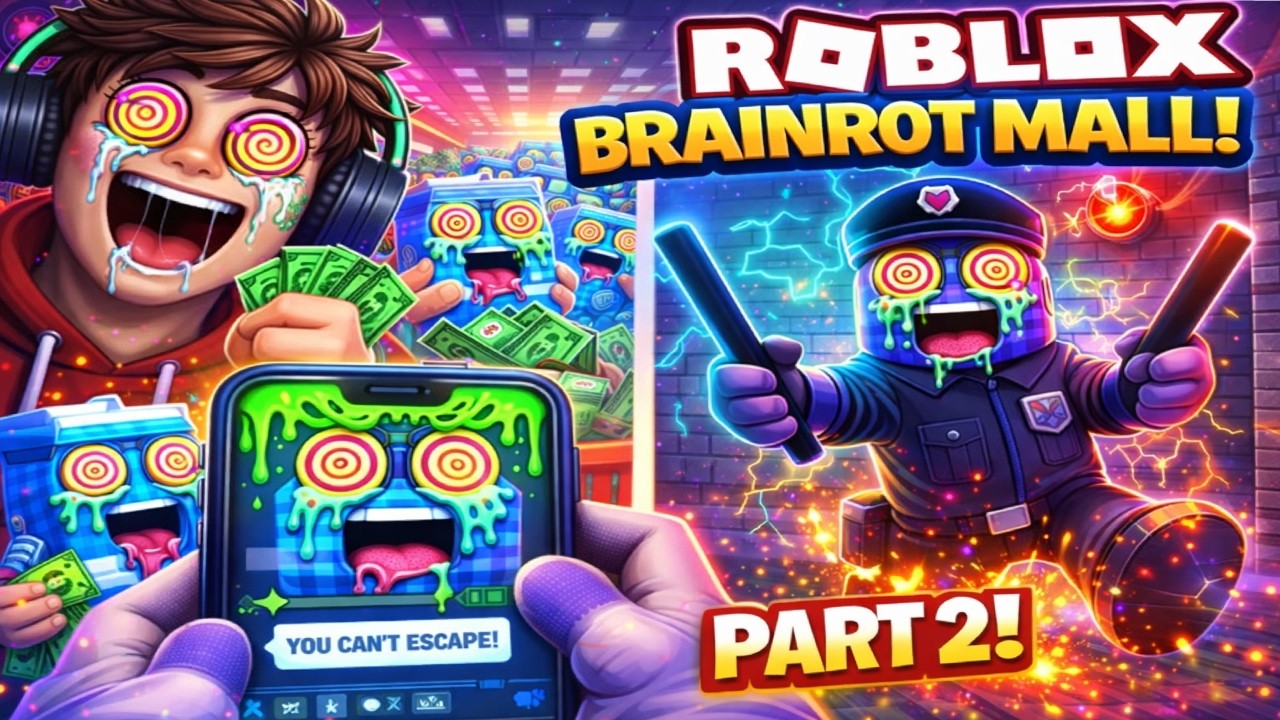 My Brainrot Mall is EXPLODING in Part 2… 💀🧠 (Roblox)