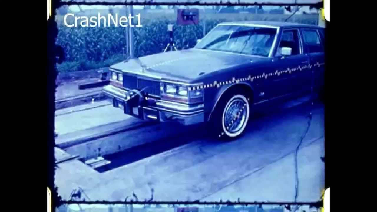 1979 Cadillac Seville | Rear Crash Test | CrashNet1