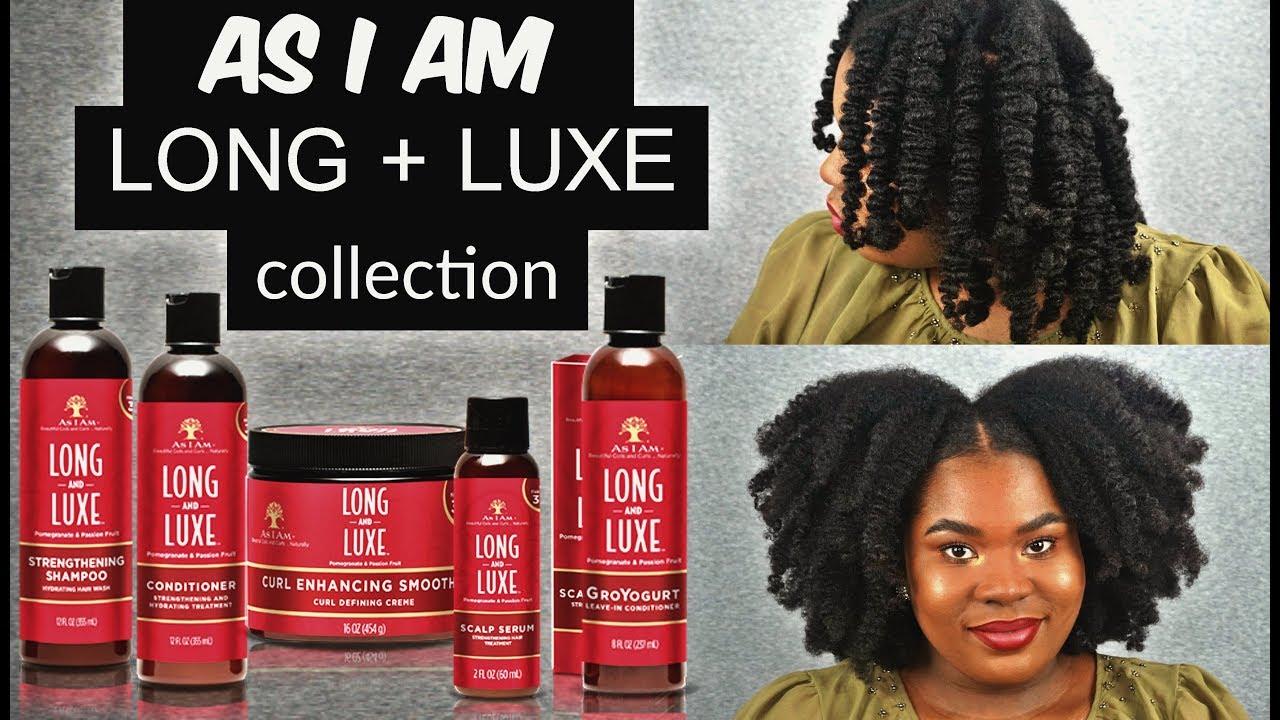 AS I AM LONG AND LUXE COLLECTION on Thick 4C Hair | Bubs Bee