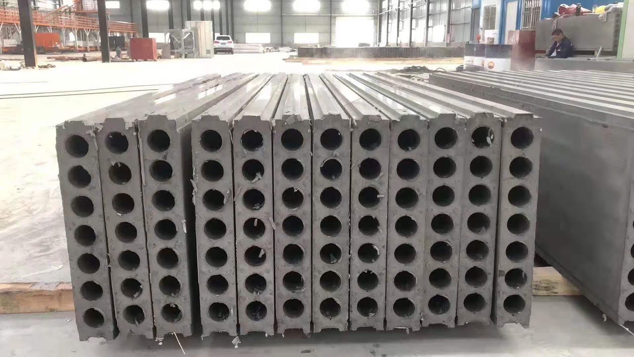 #precast lightweight concrete wall panel machine Fiber cement board concrete panel produciton line