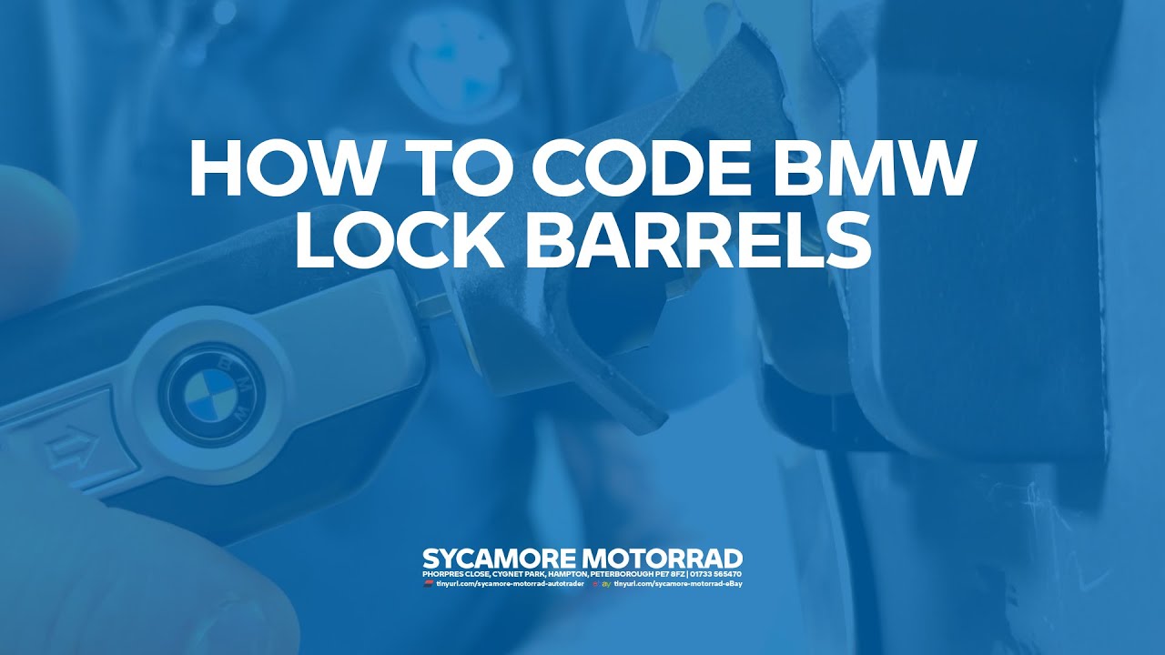 How to Code BMW Lock Barrels