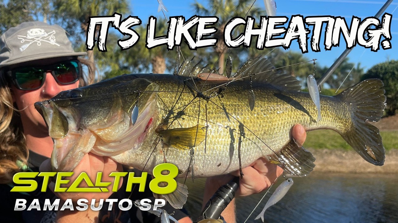This New Japanese Lure Changes Bank Fishing FOREVER - Geecrack Stealth 8 | BAMASUTO SP