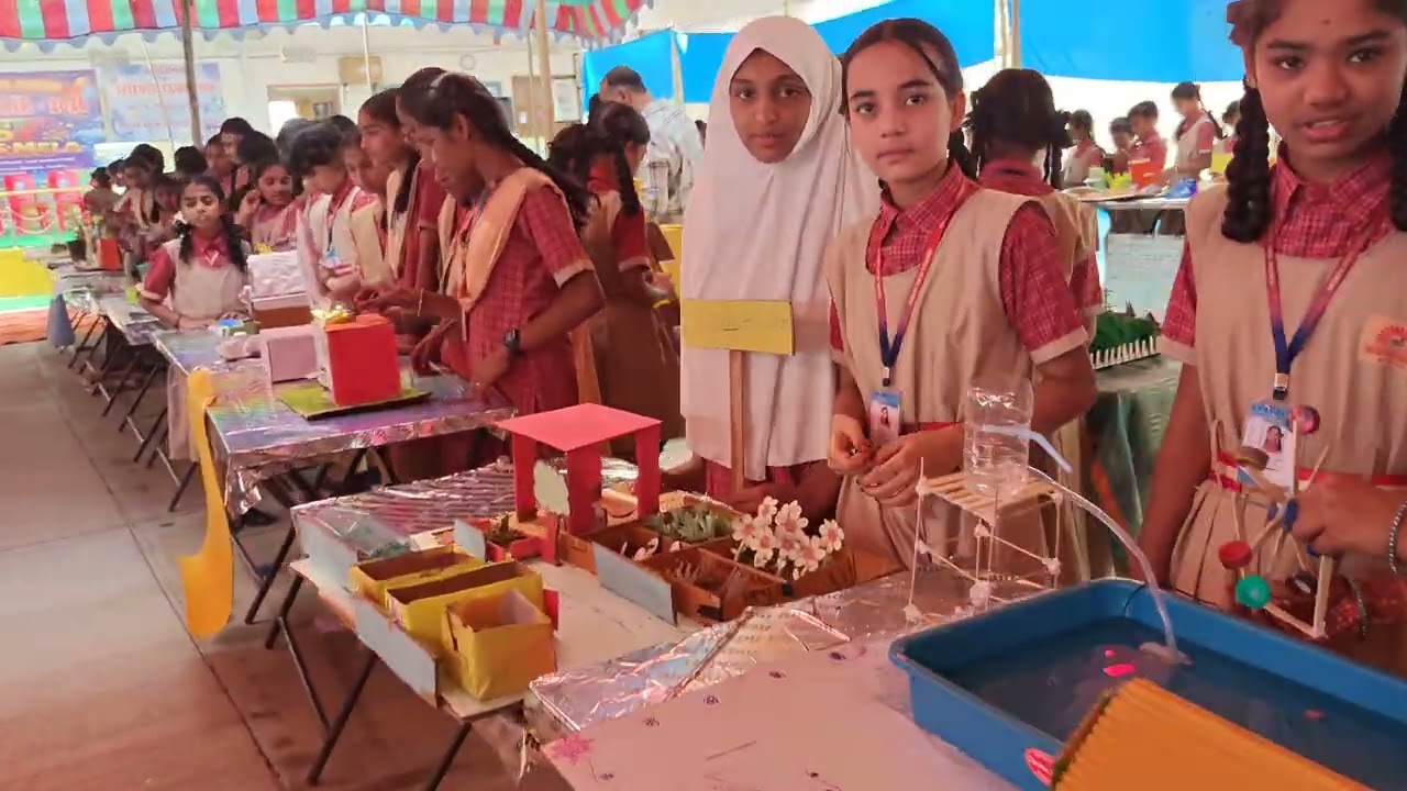 Science Day 2026 Special | Creative Kidz Crafts Mela at Indur High School 🤖✨
