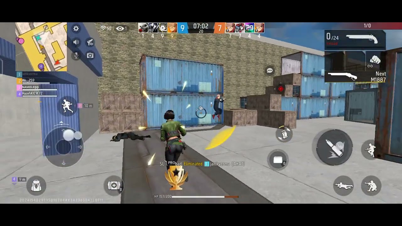 Free fire gaming 😎🔥 Weapon Master Victory 🙌 🔥