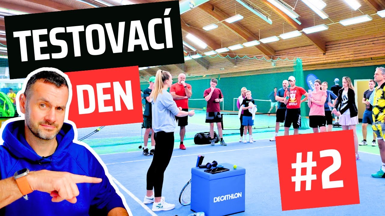 JAKÝ byl TESTOVACÍ DEN tenisových raket #tenis