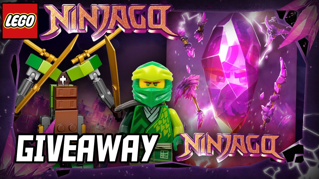 LEGO Ninjago Crystalized Poster Giveaway Announcement! (CLOSED)