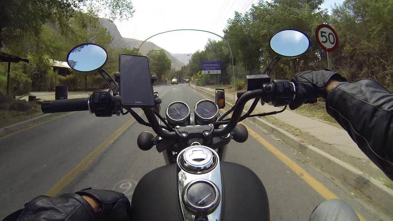 Cajón del Maipo 5 | Tunel El Tinoco - San Gabriel | Keeway Superlight 200