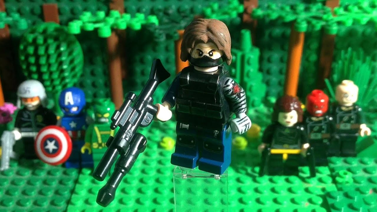 Lego MARVEL: The Winter Soldier- Custom Minifigure