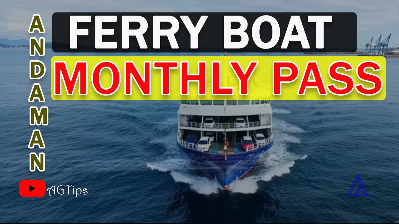 How to book Ferry boat monthly Pass by online | Andaman ferry boat monthly Pass