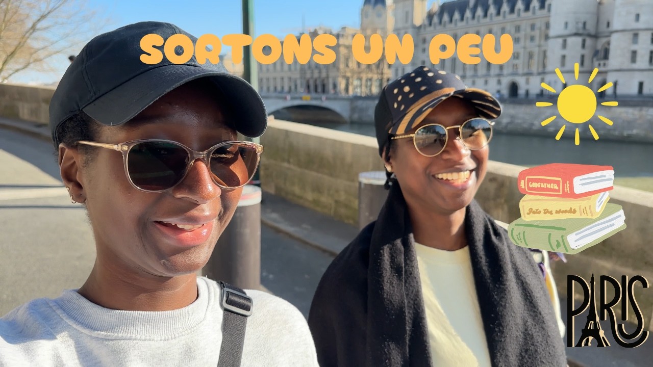 Mini vlog : soleil parisien / achat livres / cuisine