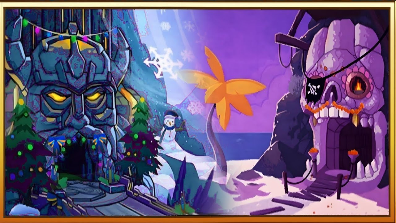 Winter Holiday Havoc VS Spirit Cove Gold Edition Temple Run 2 YaHruDv