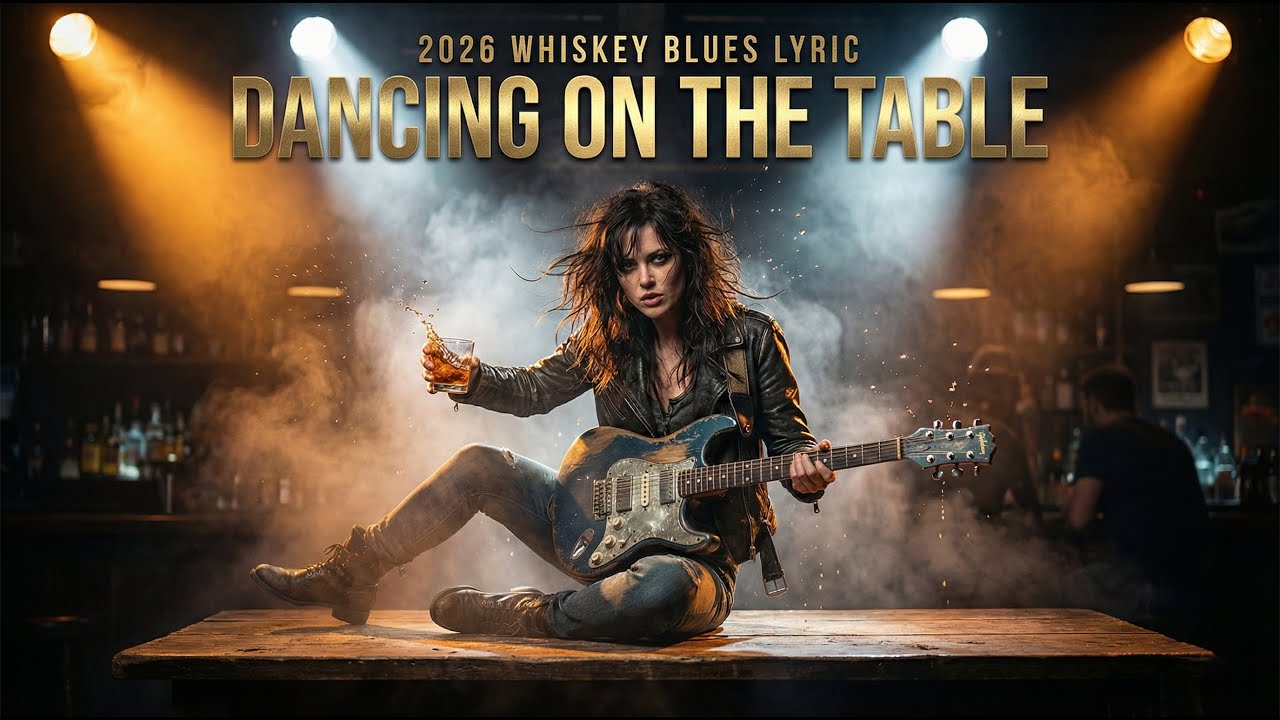 Delta Monroe — Dancing on the Table | Whiskey Noir Blues for the Fearless | Official Lyric Video
