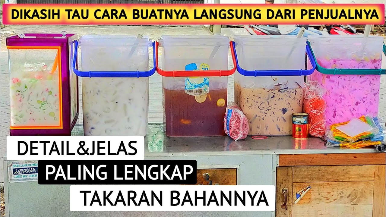 INTIP CARA PEMBUATAN ES BUAH VIRAL KEKINIAN..JUALAN 3 JAM OMSET 1 JUTA,KEPUASAN PELAGAN YG UTAMA..!!