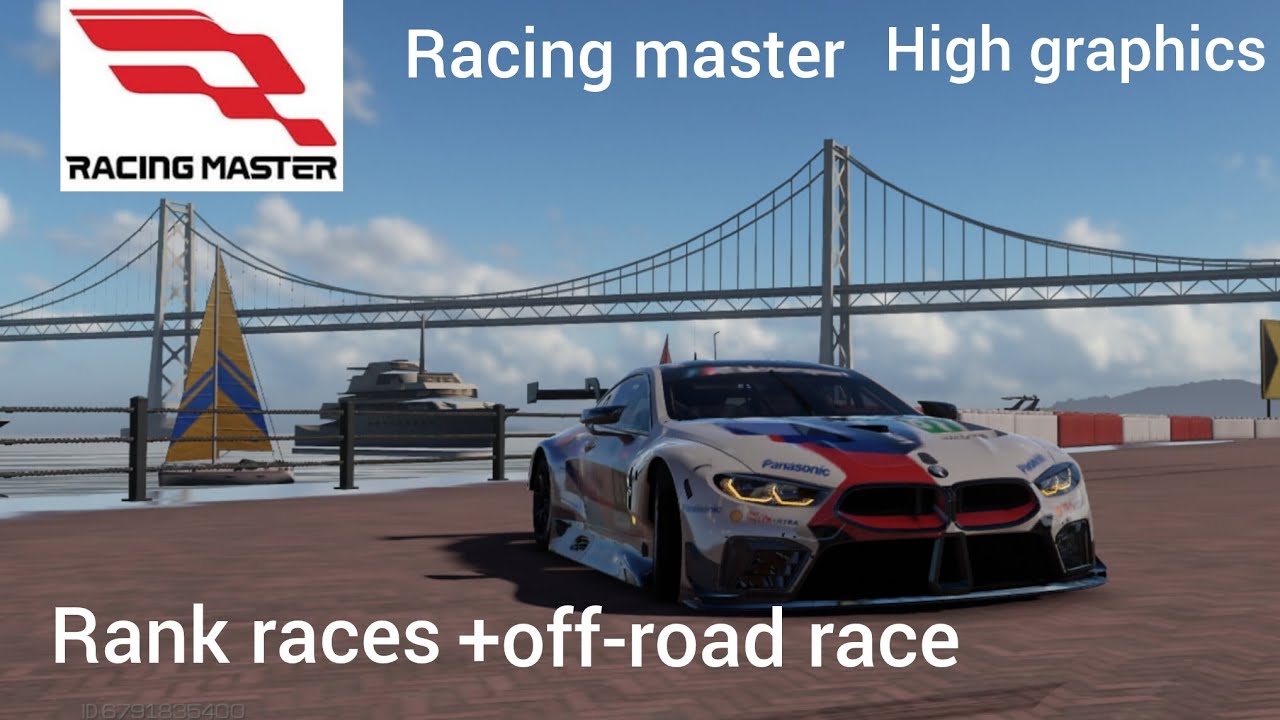 Playing rank races in Racing master 