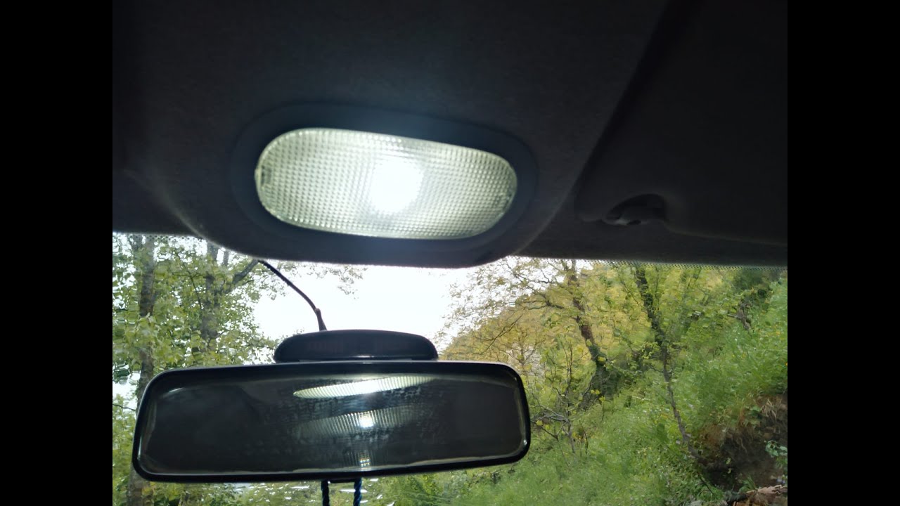 #renault clio tavan lambası değişimi